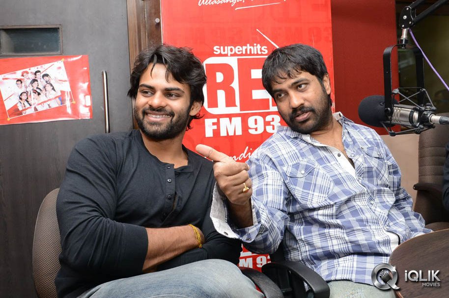 Sai-Dharam-Tej-and-YVS-Chowdary-at-Red-FM
